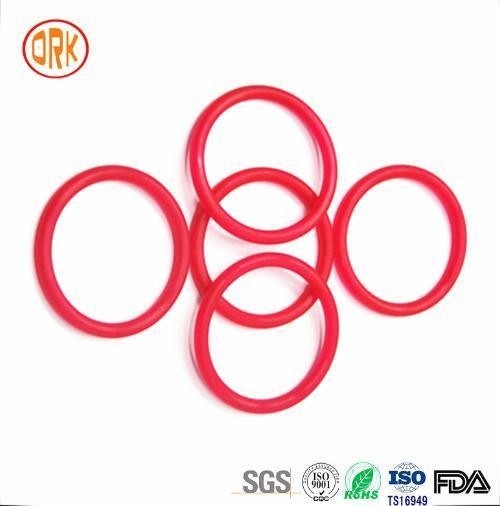 Auto personalização silicone O-ring à prova d'água com relatório da FDA cor pedido personalizado