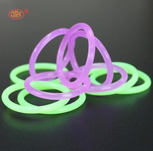 Resistente à corrosão As568 Borracha de silicone O Anel Silicone transparente para garrafas