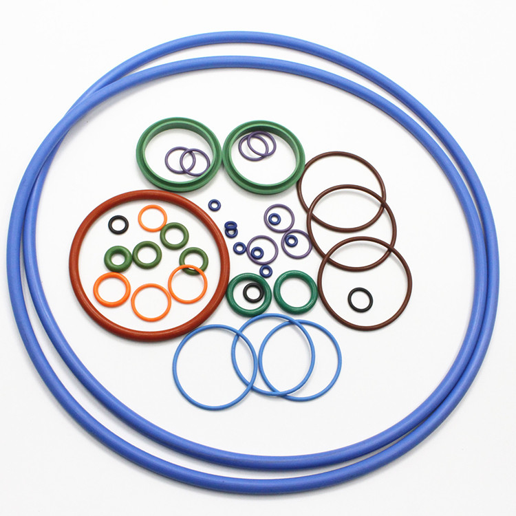Performance NBR FKM EPDM O-Rings e vedações de borracha de silicone com anel tipo cinco bordas