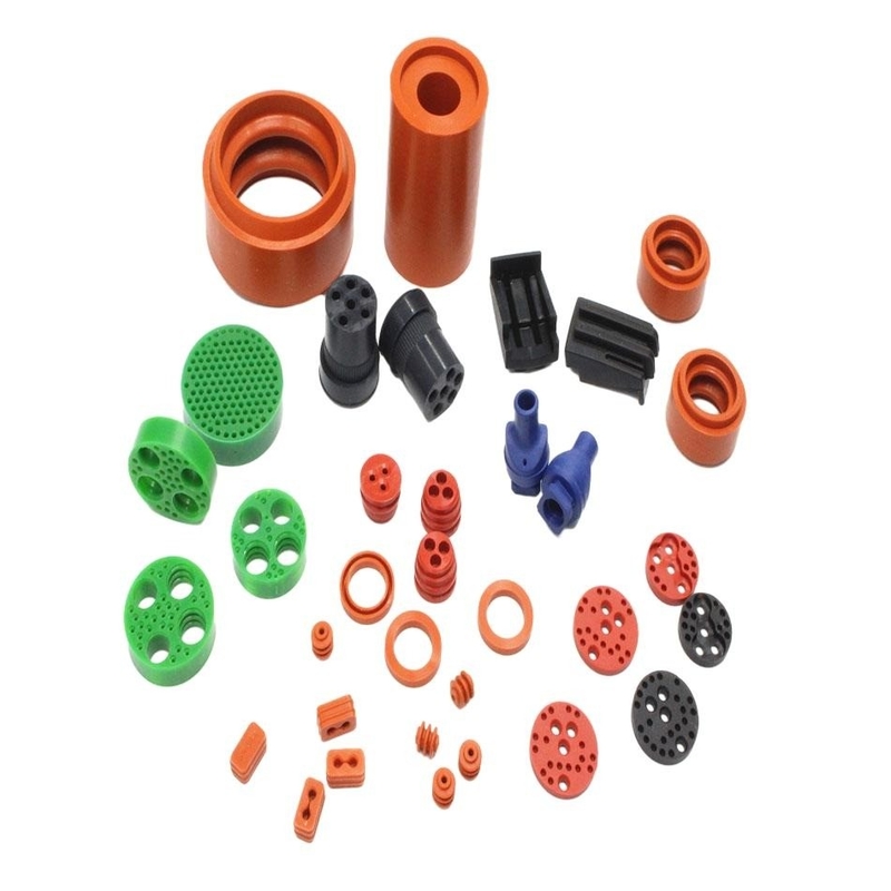 Peças de silicone de qualidade alimentar, de qualidade médica, diretamente personalizadas, com faixa de dureza de 20-90 Shore A