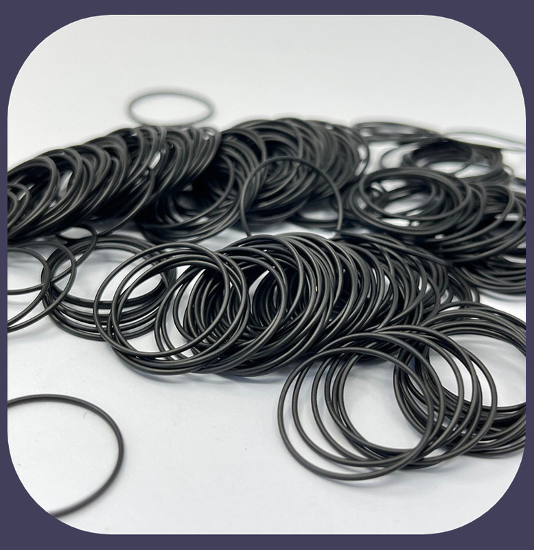 Tipo de material NBR FKM Anel O de silicone 12mm*3mm 75 Shore Waterproof EPDM NBR Anel O de borracha