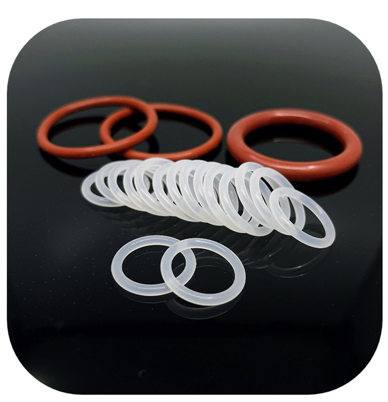 NBR HNBR FKM EPDM CR Silicone PU O-ring Seals para aplicações de qualidade alimentar personalizadas