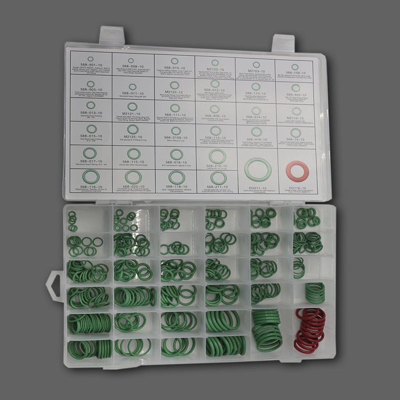 ORK 382pcs/386pcs/407pcs/408pcs Fkm ou Nbr Caixa/Kit de vedação de anéis de goma