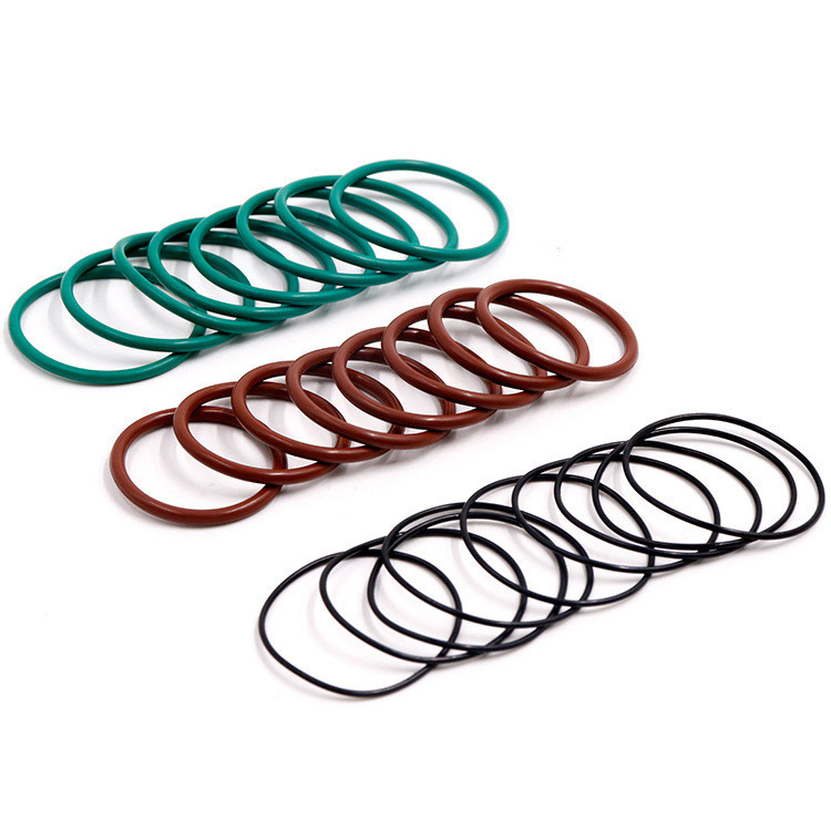 Anéis O de vedação a cores personalizados para borracha de qualidade alimentar aprovada Nbr Epdm silicone