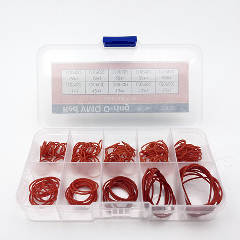 Kit de vedação para lavadoras de borracha de silicone Hnbr O-Ring para aplicações industriais não normalizadas
