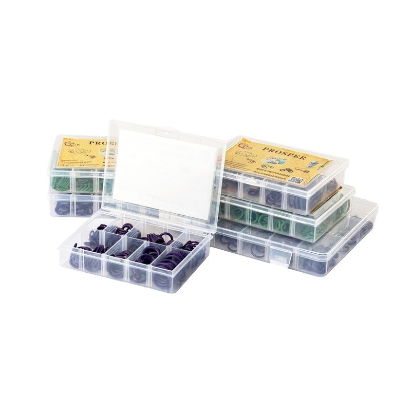 NBR O Ring Valve Rubber Seal Assortment Kit 382 Pcs Anéis O Negros Para Reparação Hidráulica