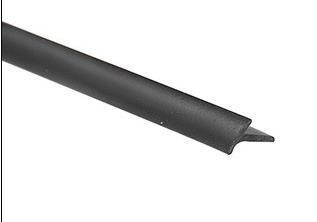 Faixa de vedação de porta de borracha de silicone preto para janela de alumínio resistente à pressão do óleo