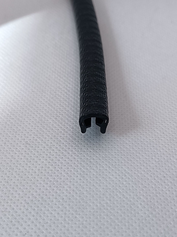 Faixa de vedação de porta de borracha de silicone preto para janela de alumínio resistente à pressão do óleo