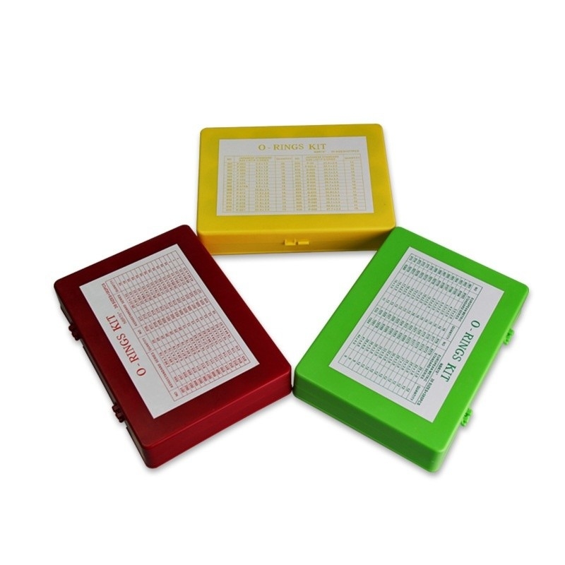 100% de inspecção FPM Excavator Repair O-Ring Kit Box Sealing Seals para todas as indústrias