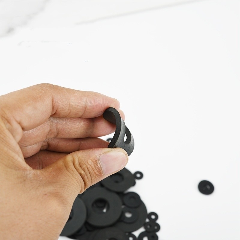 Produto de vedação de jato de borracha redonda de silicone FKM personalizado não padrão NBR EPDM com desenho