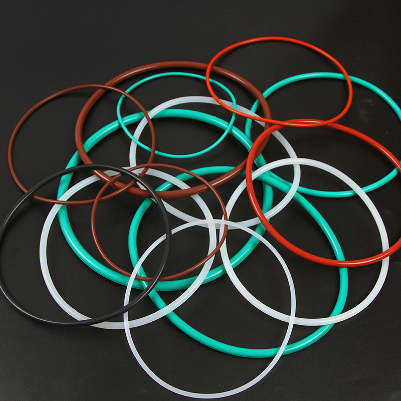 Anéis de silicone personalizados de qualquer cor 100% inspecionados para selos feitos sob encomenda