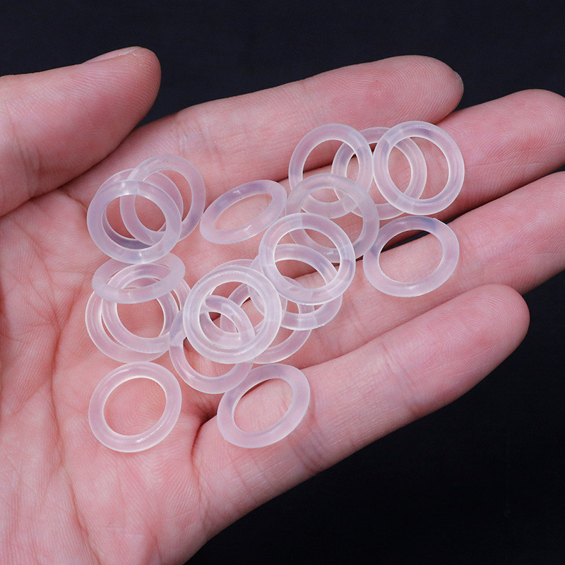 Anéis de silicone personalizados de qualquer cor 100% inspecionados para selos feitos sob encomenda