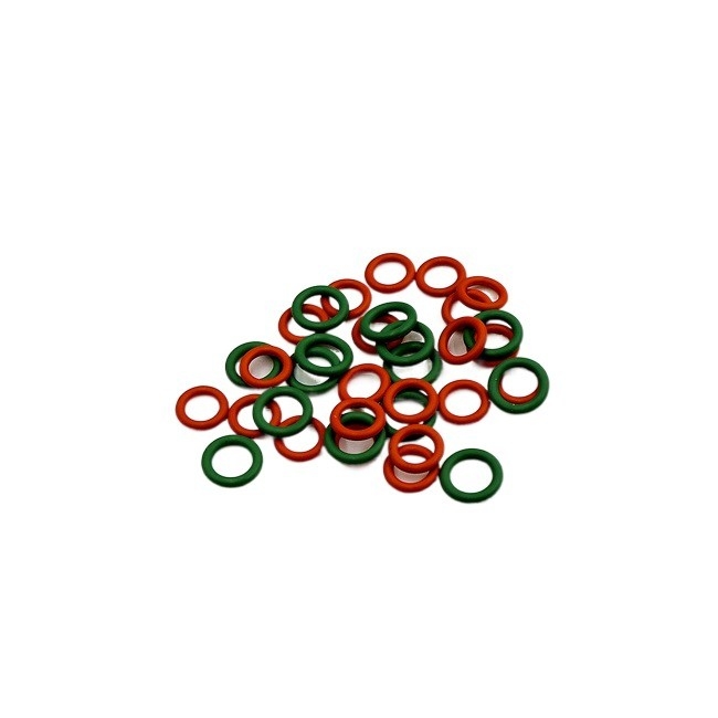 Anel de O-ring de silicone de fluoro com soluções de processamento de molde
