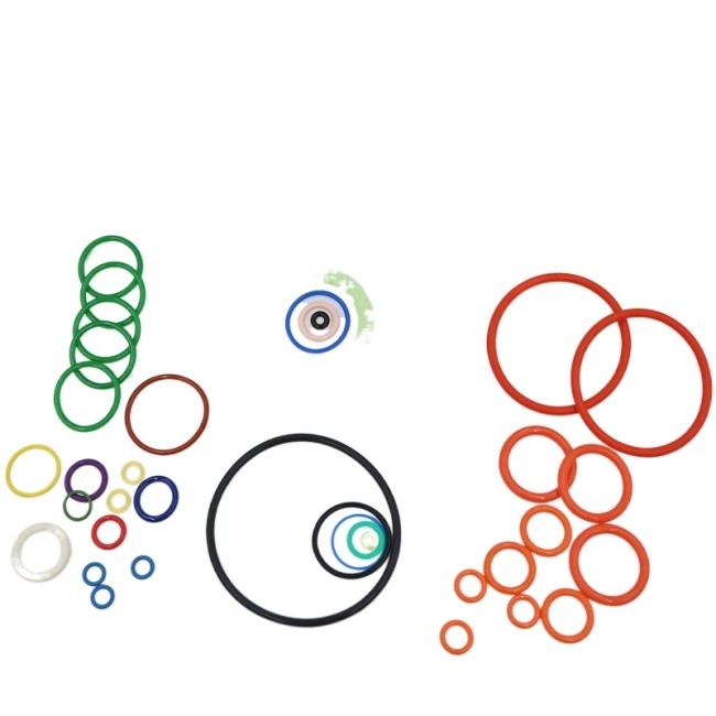 Anel de O-ring de silicone de fluoro com soluções de processamento de molde