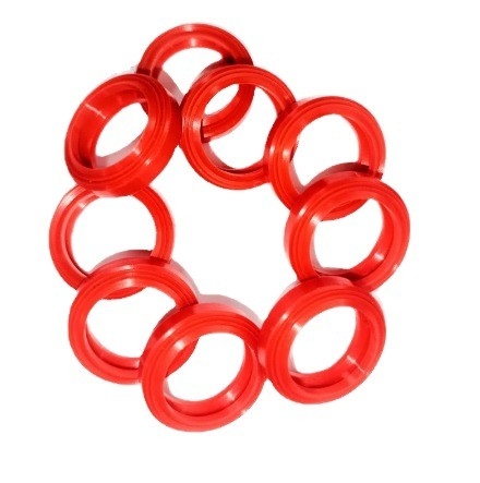 Uma gama abrangente de anéis de borracha silicone para injetores de combustível