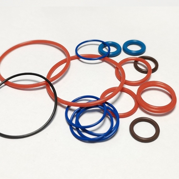 Anel O de silicone não padrão NBR FKM com tecnologia de moldagem moldada e tamanho de 12 mm * 3 mm