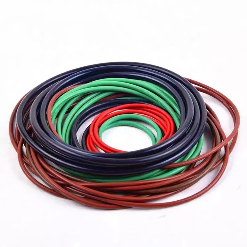 Produto padrão NBR EPDM FKM NR SBR As568 Anel O de borracha plana para vedações de máquinas de escavação