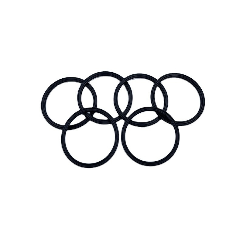 O-Rings em borracha de nitrila de silicone preto de qualidade alimentar para uso de vedação da Trusted