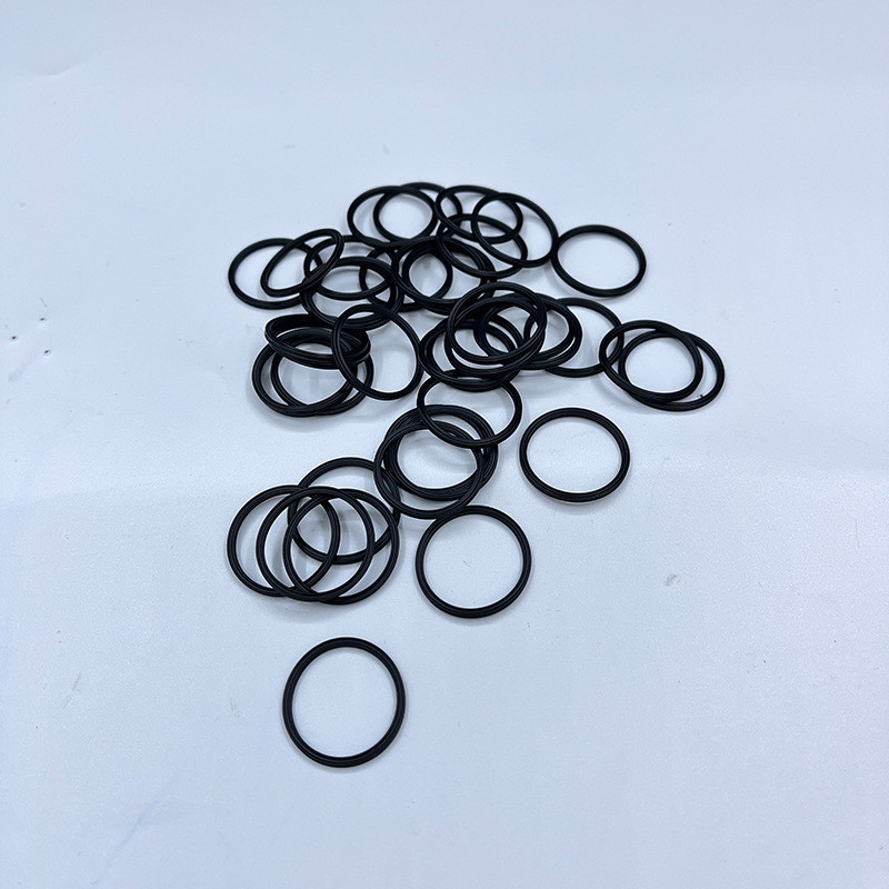 O-Rings em borracha de nitrila de silicone preto de qualidade alimentar para uso de vedação da Trusted