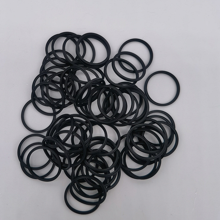 O-Rings em borracha de nitrila de silicone preto de qualidade alimentar para uso de vedação da Trusted