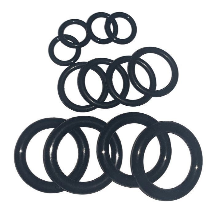 Selos de gás de silicone nitrílico transparente NBR de água PU Epdm O-Ring para aplicação de gás