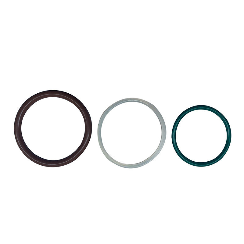 Selo O-Ring de borracha de silicone vermelha em tamanho padrão AS568 PG para aplicações industriais