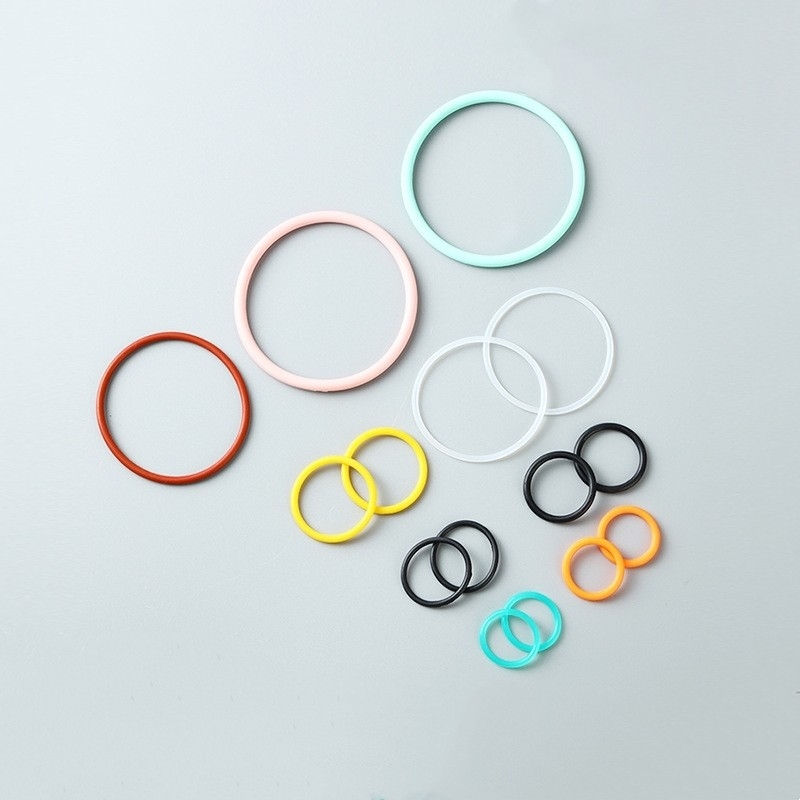NBR FKM EPDM Silicone O-Ring Seals Cor personalizada para ajuste e vedação perfeitos