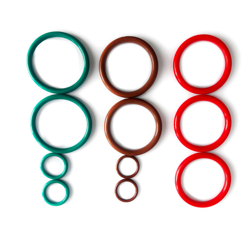 Colour ORK Customized Rubber O-Ring NBR FKM EPDM Selo de silicone para desempenho ideal