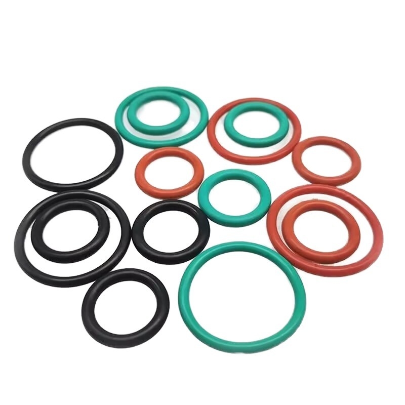 Processamento personalizado de vedações de silicone de anel O de alta temperatura NBR FKM para produtos de borracha