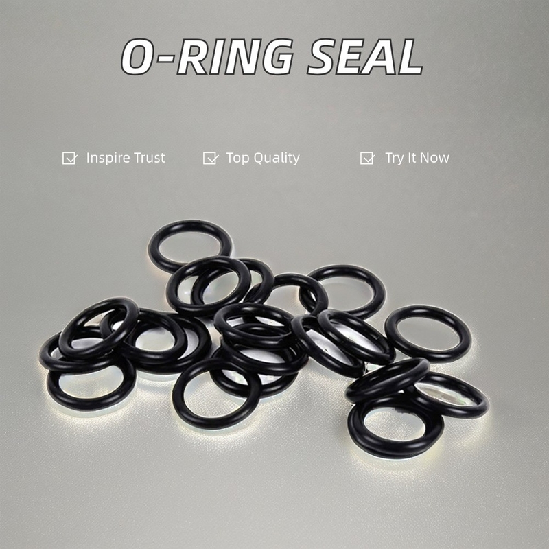 20 ~ 90 Shore Nitrile O Anéis Resistentes ao Calor Personalizado Borracha Silicone O Anel selante