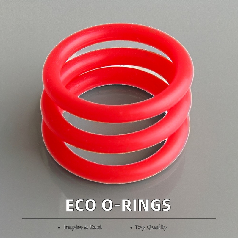 O-ring orientado para o cliente em cores personalizadas fabricadas pela ORK para vedação especial