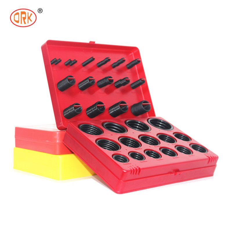 Sementes de ajuste de cadeia com duração de 30-90 Shore A assorted silicone O ring kits