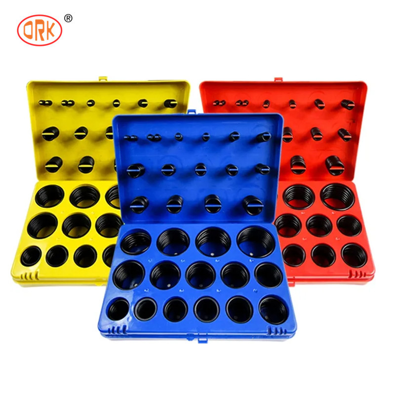 Sementes de ajuste de cadeia com duração de 30-90 Shore A assorted silicone O ring kits
