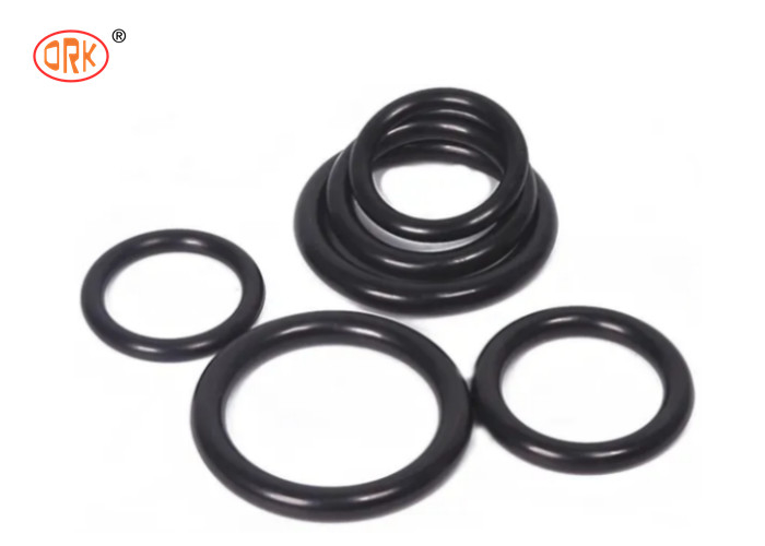 Negro 30-90 Shore A Faixa de dureza AS568 FKM Fluorosilicone O-Ring para vedações de peças de guindastes