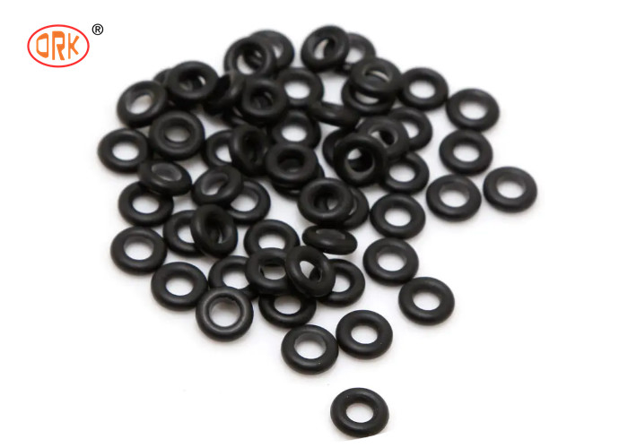 Negro 30-90 Shore A Faixa de dureza AS568 FKM Fluorosilicone O-Ring para vedações de peças de guindastes