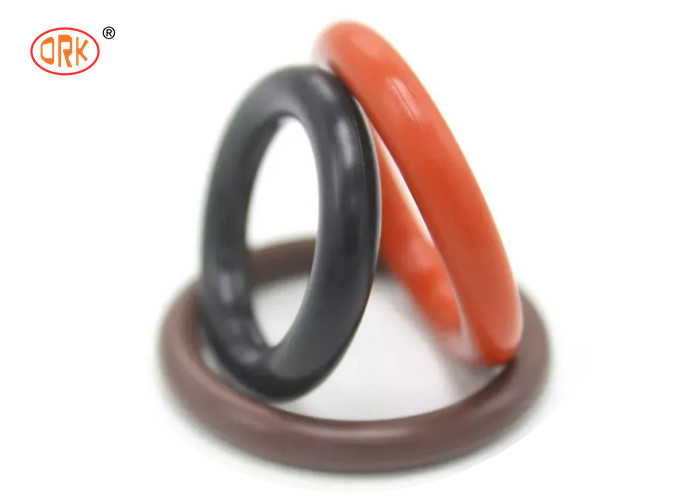 Selo de borracha não padrão de alta precisão de silicone avermelhado para várias aplicações em design personalizado