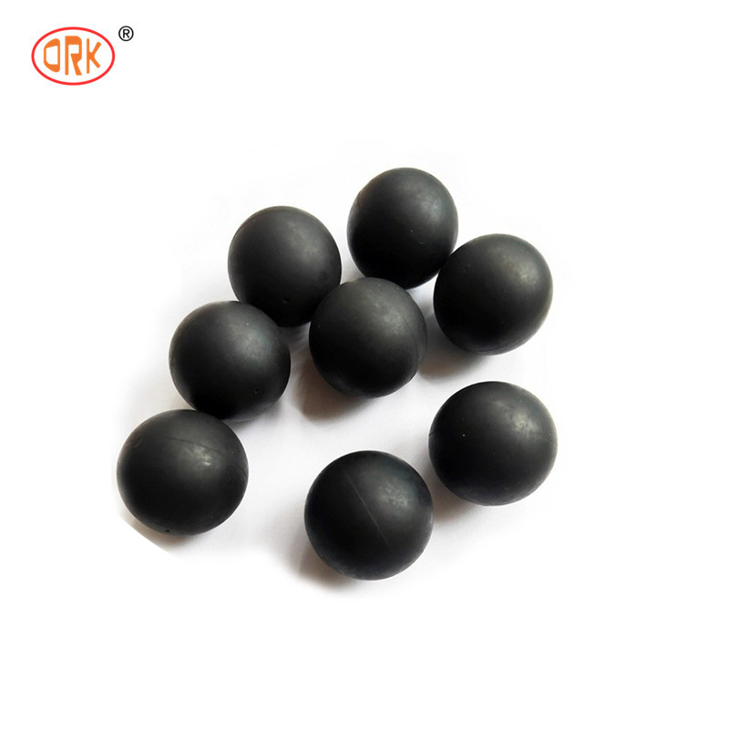 Bola de borracha natural de pequena dimensão de precisão para vedação resistente a altas temperaturas e corrosão