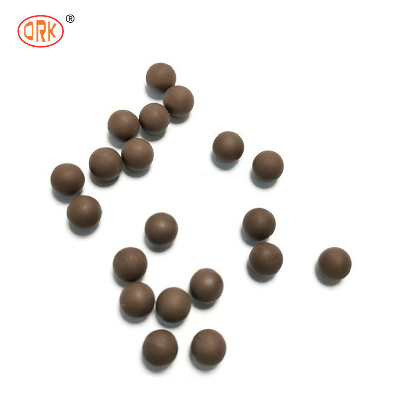 Bola de borracha natural de pequena dimensão de precisão para vedação resistente a altas temperaturas e corrosão