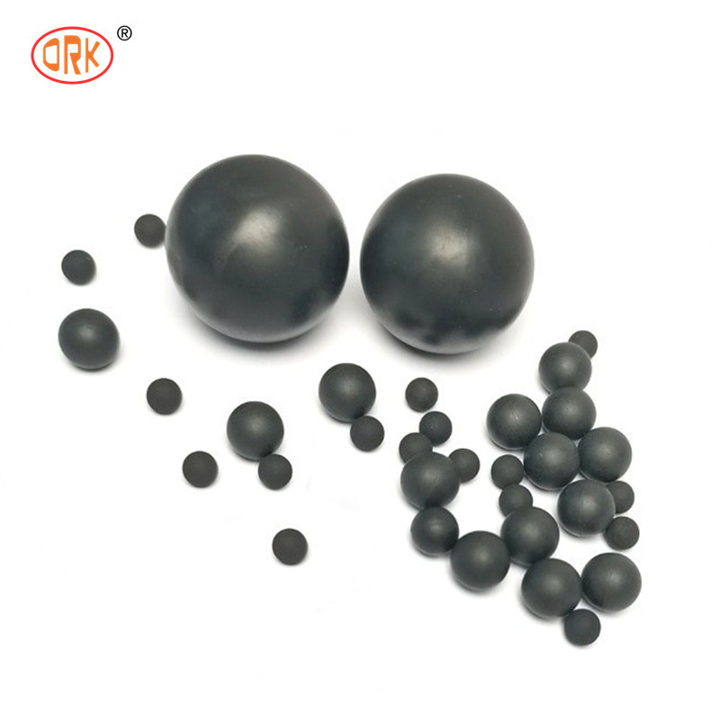 Bola de borracha natural de pequena dimensão de precisão para vedação resistente a altas temperaturas e corrosão