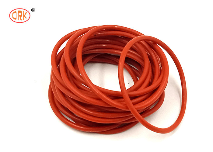 ORK AS568 PG Tamanho padrão FKM/FPM de borracha vermelha O-ring para vedações e juntas
