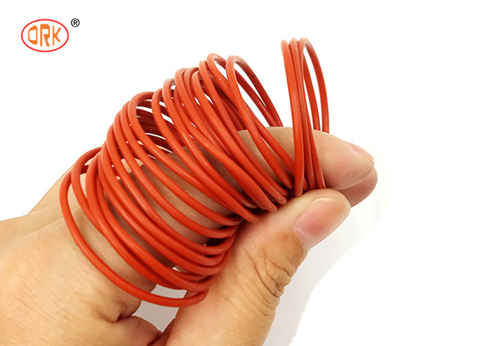 ORK AS568 PG Tamanho padrão FKM/FPM de borracha vermelha O-ring para vedações e juntas