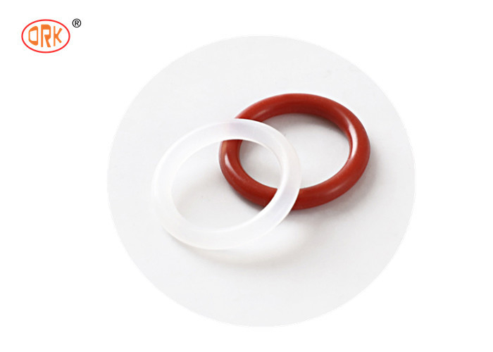 Borracha Médica Durável Silicone Vermelho Transparente e Tamanho de Anel O para Aplicações Sem Pó e Absorventes de Choques