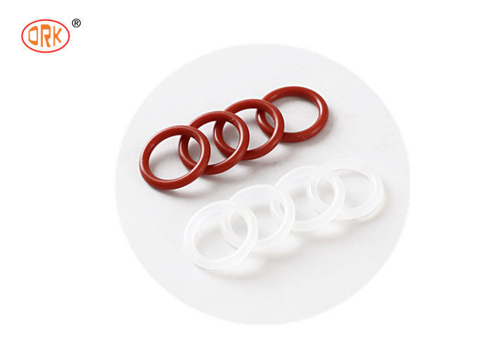 Borracha Médica Durável Silicone Vermelho Transparente e Tamanho de Anel O para Aplicações Sem Pó e Absorventes de Choques