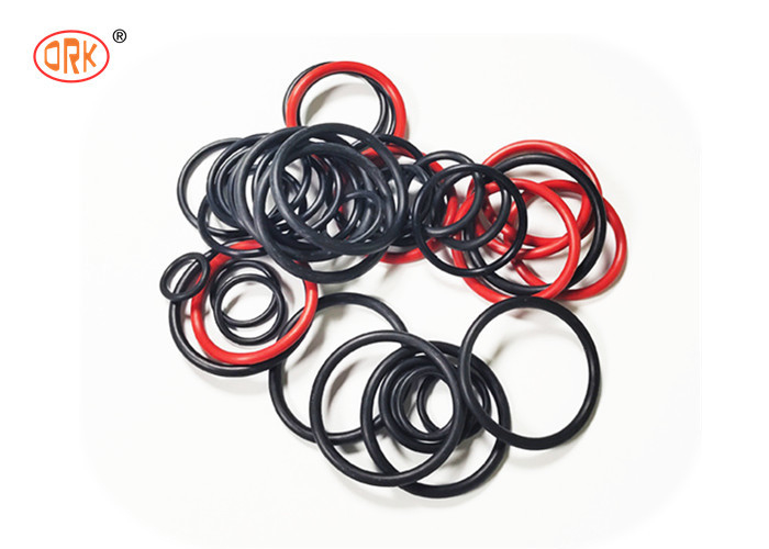 Vermelho Negro Cor Personalizada EPDM Tipos de Material O-Ring de Borracha Selo para Aplicações de Alta Pressão
