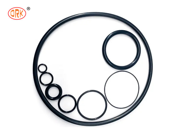 REACH ROHS Certified Food Grade Silicone O-Ring Sealing Gasket em preto NBR HNBR EPDM FKM