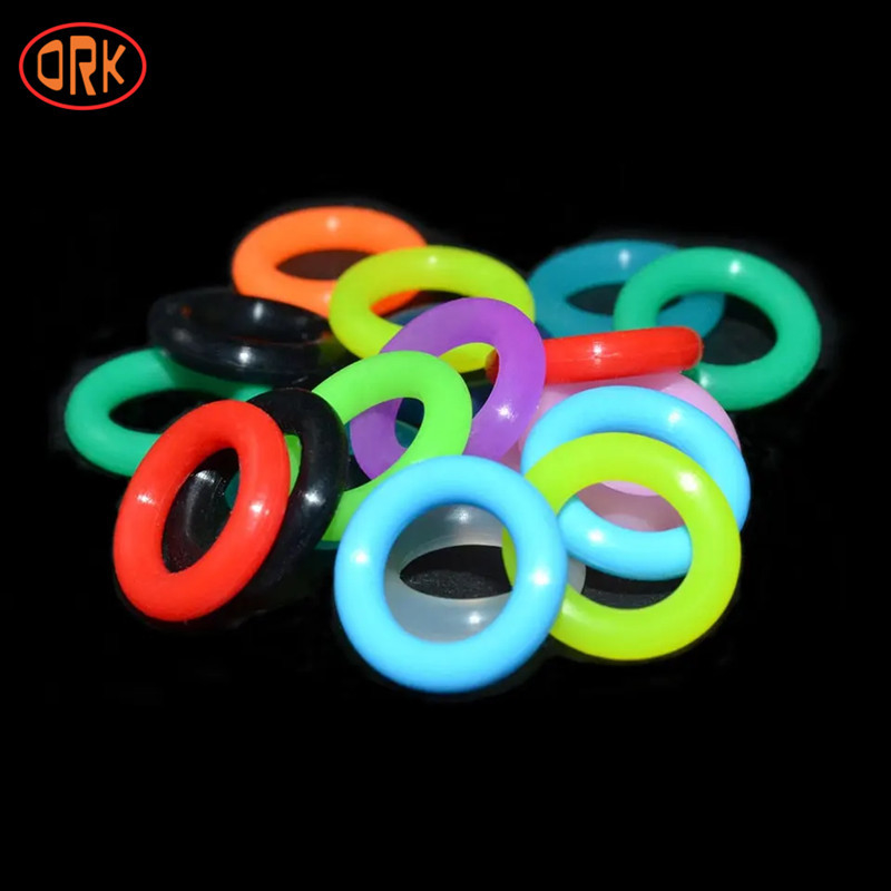 Industrial AS568 PG Standard FKM FEP-Encapsulado Aflas O-Ring Seals com borracha de qualidade alimentar