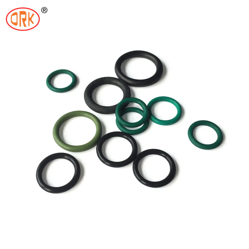 RoHS Compliant Plastic Pipe Rubber Seal Colorido Silicone O Ring Epdm Material FKM NBR