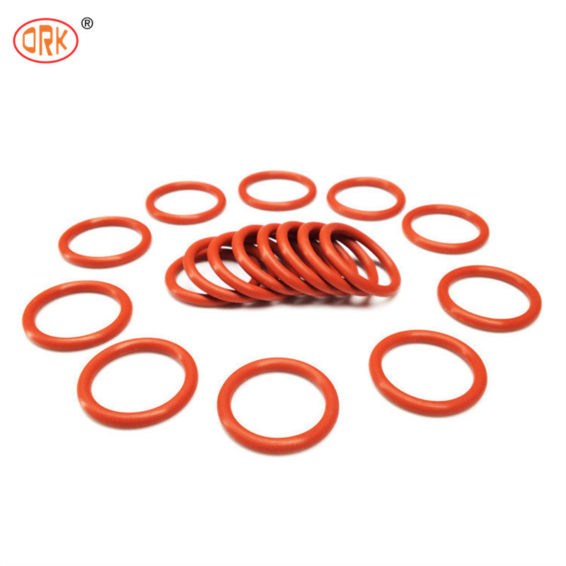 Elastomero vermelho O Ring EPDM FKM NBR 70 Shore Borracha O Ring Silicone Alto Selo Tamanho personalizado