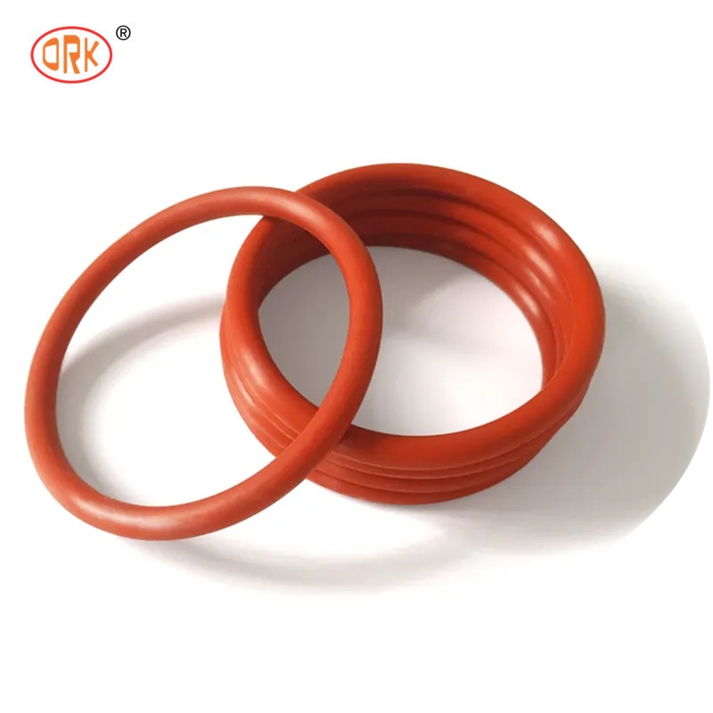 Elastomero vermelho O Ring EPDM FKM NBR 70 Shore Borracha O Ring Silicone Alto Selo Tamanho personalizado