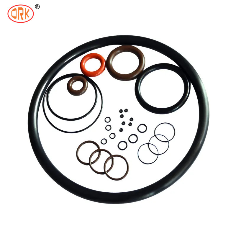 NBR 90 Shore AEM Pump Rubber Seal O Ring Cor Personalizada EPDM FKM Elastômero
